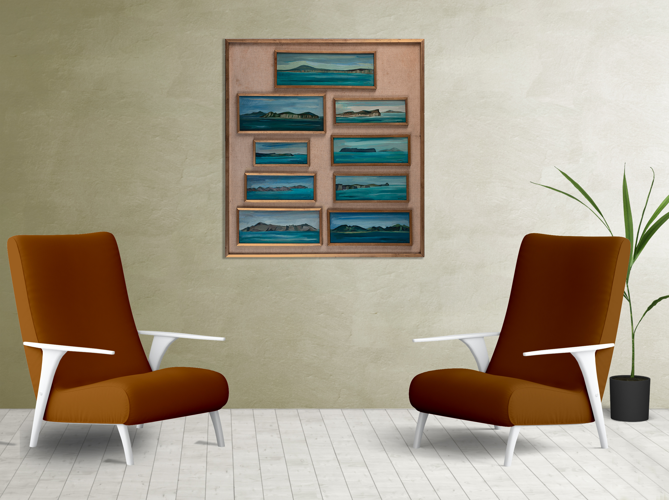 Living cuadro Malvinas 1